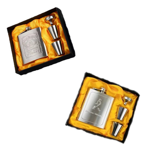 Kit Cantil Para Whisky Inox Johnnie Walker 