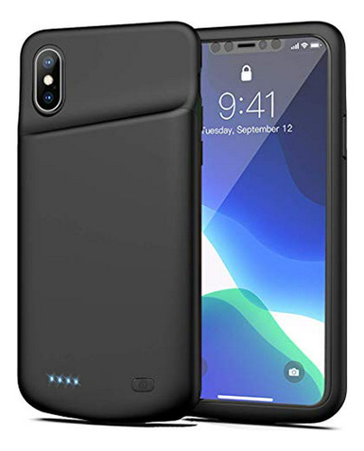 Funda Con Batería Portátil Recargable Para iPhone XS Max