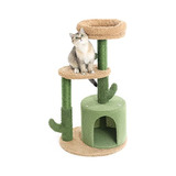 Catreaier Árbol Para Gatos Kitty Tower Con Poste Rascador D