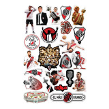 Pack 23 Stickers River Plate Futbol Vinilos Calcos Termos