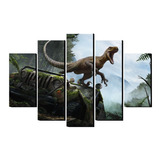 Cuadro Decorativo Dinosaurio Tiranosaurio Rex
