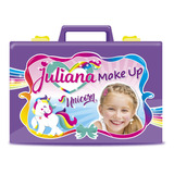 Valija Juliana Make Up Maquillaje Unicornio Chica Original 