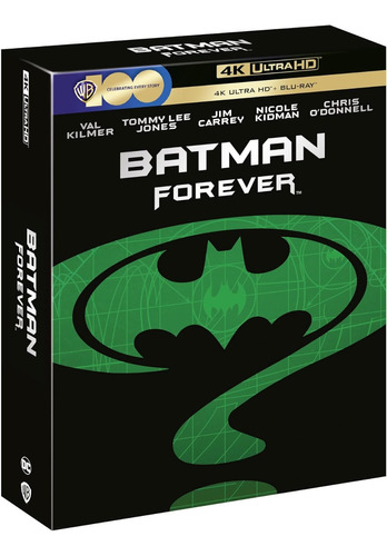 4k Uhd + Blu-ray Batman Forever Ultimate Collector Steelbook