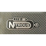 Emblema Meteoro Nitrous Cb150 Prata