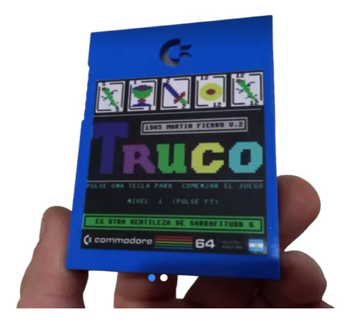 Cartucho Commodore 64 Truco 