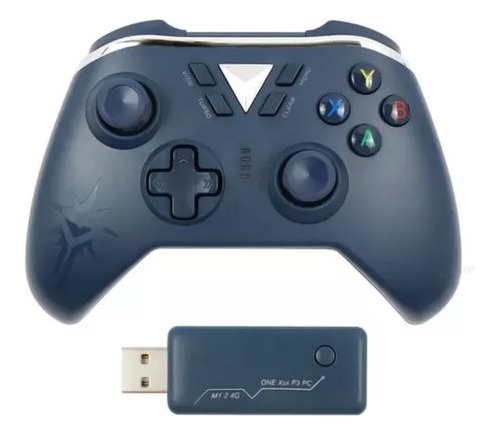 Controle Sem Fio  Compativel Xbox One Series Pc E Ps3 M-1