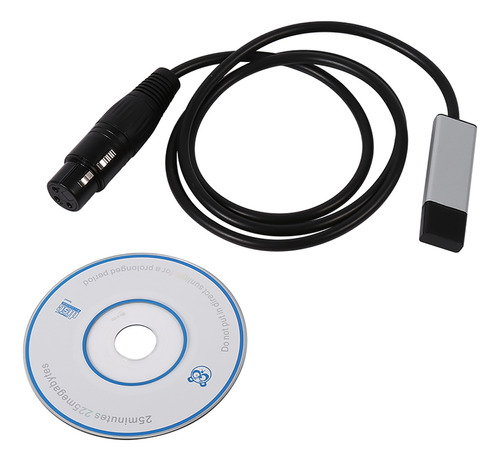 Adaptador De Interfaz Usb A Dmx Cable Atenuación Led Dmx512