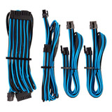 Kit De Cables Premium Atx 24-pin Eps12v Pcie Corsair Azul Mi