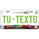 Placas Para Auto Personalizadas Coahuila 2022