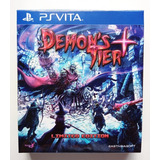 Jogo Demon's Tier Limited Edition Ps Vita Psvita Lacrado 