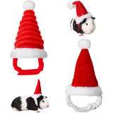 2 Piezas Gorro De Navidad De Guinea Cachorro Gatito Conejo