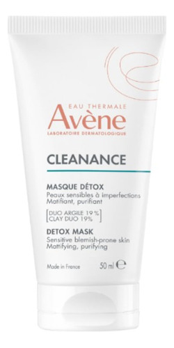 Mascarilla Cleanance Detox - Avène 50 Ml