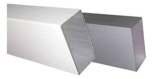 Tubo Rectangular De Aluminio 2in X 1in (1.5mtr Lineal)