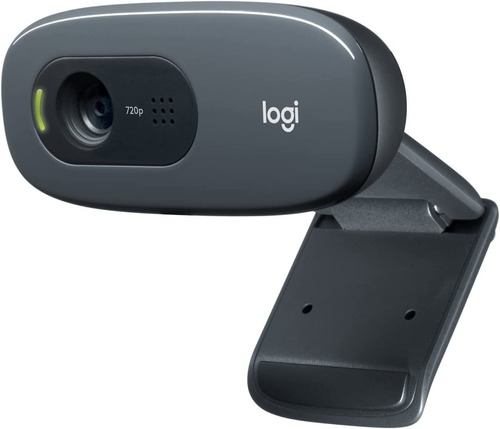 Câmera Webcam Logitech C270 Hd Com 3 Mp  Widescreen 720p