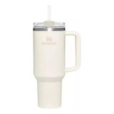 Copo Stanley Quencher Branco White 1.18l Termico Com Canudo