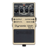 Boss Aw3 Pedal Efecto Dynamic Wah Guitarra Bajo Color Suela