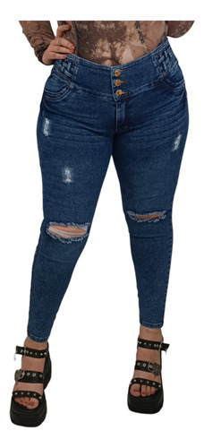 Jeans Colombiano Plus Talla Extra Curvi