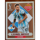 Figurinha Da Copa 2022 Legend Lionel Messi Bronze