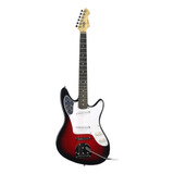 Guitarra Eletrica Star Light Corpo Em Alder Ss Red Sunset