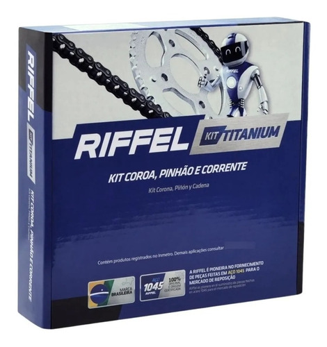 Kit Transmision Riffel Honda Wave Smash Zb110 110cc Rpm925