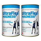 Ultraflex Magnesio Sabor Naranja Combo De 420g X 2 U