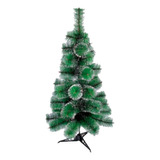 Árvore De Natal Pinheiro 90cm Verde Nevada - Luxo