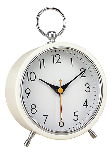 Reloj Despertador Analógico Thjsvy Con Reloj De Escritorio R