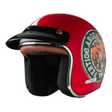 Casco Moto Abierto Vértigo Vintage Chopper Custom Siamotos+