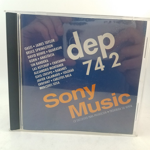 Sony Music Dep 742 - Oasis Bowie Korn James Taylor Cd Ex