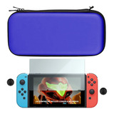 Estuche Nintendo Switch + Mica + Thumbs | Envio Gratis | Case Funda Nes Protector Pikachu | Solo Switch «normal» No Lite