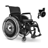 Cadeira De Rodas Avd Alumínio 48 Cm Prata - Ortobras