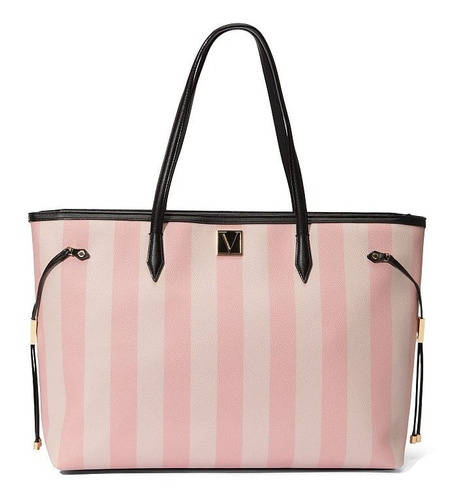 Bolsa Victoria's Secret Grande Couro Com Etiqueta Original