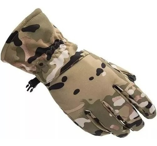 Guantes Tácticos Militar Impermeables Multicam Nieve