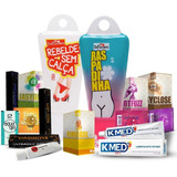 Kit 45 Itens Gel Massagem Lubrificante Íntimo Atacado Casal