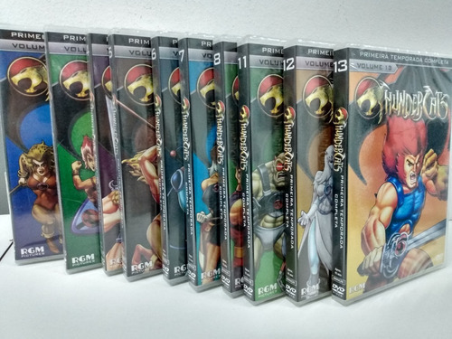 Thundercats 1ª Temporada Dvd 1,3 ,4 ,5 ,6, 7, 8,11,12,13