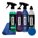 Kit Lavagem Automotiva V-floc Blend Sintra Intense Vonixx 