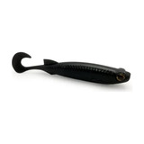 Isca Soft Monster 3x E-shad 9cm Black Preto Tucunaré Traíra