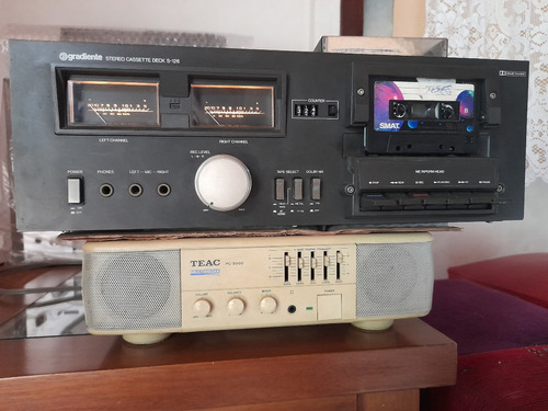 Tape Deck Gradiente S 126 1983 (jvc) Funcionando