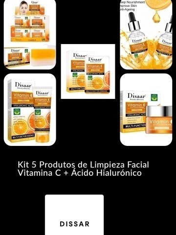 Kit 5 Productos De Limpieza Facial
