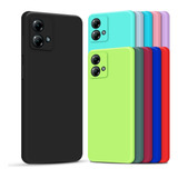 Capa Capinha Compatível Motorola Moto G84 Silicone Aveludada