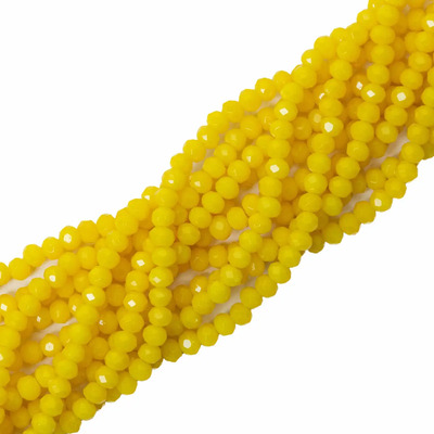 Kit 5 Fios Cristais De Vidro Diversas Cores 4mm 625 Contas