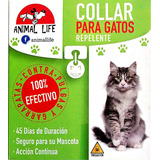 Pack X5 Collar Antipulgas Repelente Garrapatas Gatos Continu