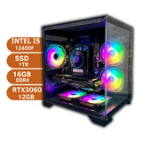 Cpu Pc Gamer Aquario I5 12400 16gb Ssd 1tb Rtx3060 12gb