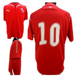 Camiseta Titular De Independiente Puma 2009 #10 Talle L