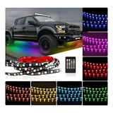 Tira De Luces Led Rgb Para Chasis De Auto Con Efecto Fluido