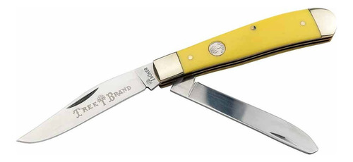 Navaja Boker Tradicional Trapper 1108 Color Amarillo