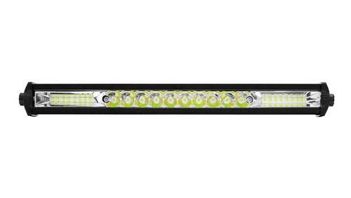 Barra De Led Ultra Slim Color Blanco 12/24v 102w 27cm