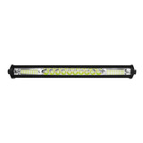 Barra De Led Ultra Slim Color Blanco 12/24v 102w 27cm