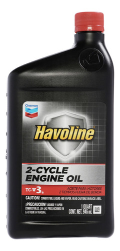 Aceite Para Motor Nautico 2t Chevron Havoline Tc-w3