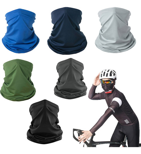 Bandanas 6 Pack Full, Mascara  Para Moto Deportivas Ciclismo